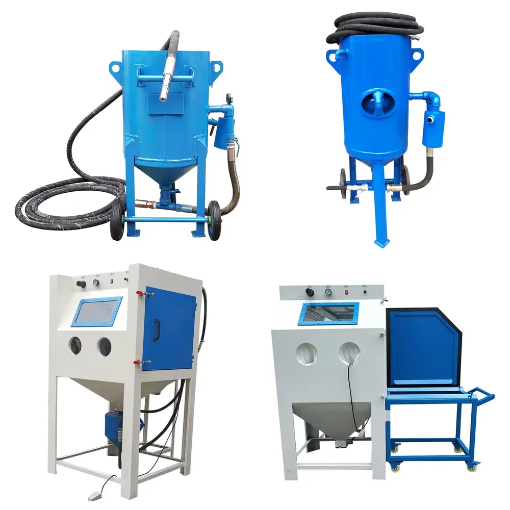 Sandblaster Cabinet - آلة ساندبلاست محمولة صغيرة متعددة الاستخدامات