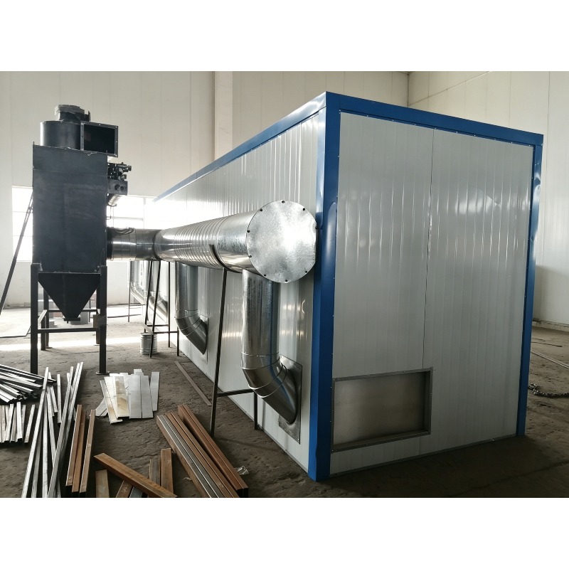 Sandblaster Cabinet - نظام غرفة السفع الرملي المتكامل مع