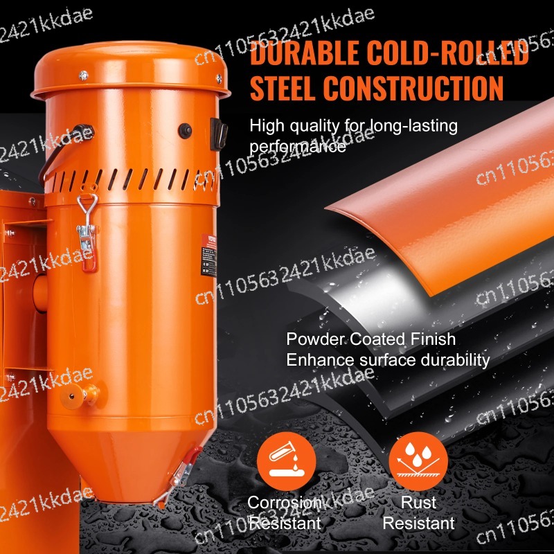 Sandblaster Cabinet - نظام تجميع الغبار ومسترداد الوسائط بسعة