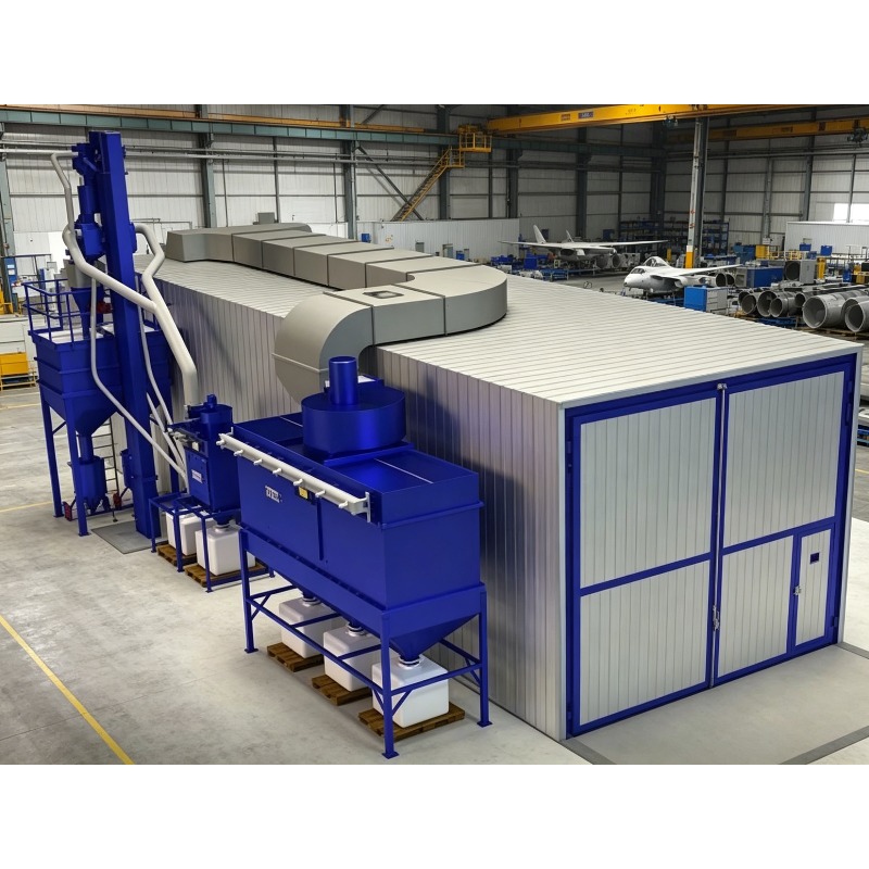 Sandblaster Cabinet - غرفة رش رمل صناعية شديدة التحمل