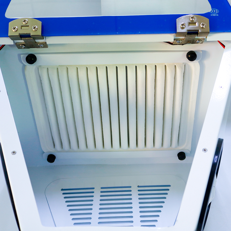 Sandblaster Cabinet - خزانة تجميع غبار وملمعات الأسنان بدون