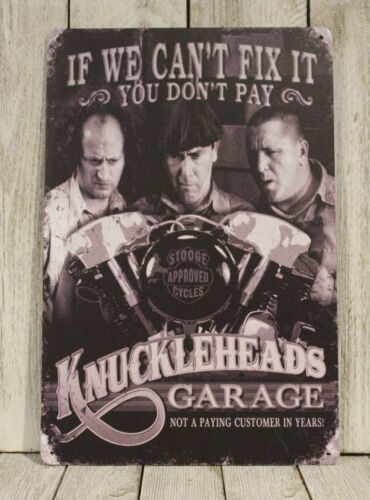 لافتة معدنية من Knuckleheads G - مراجعة Auto Repair Shop In وسعره