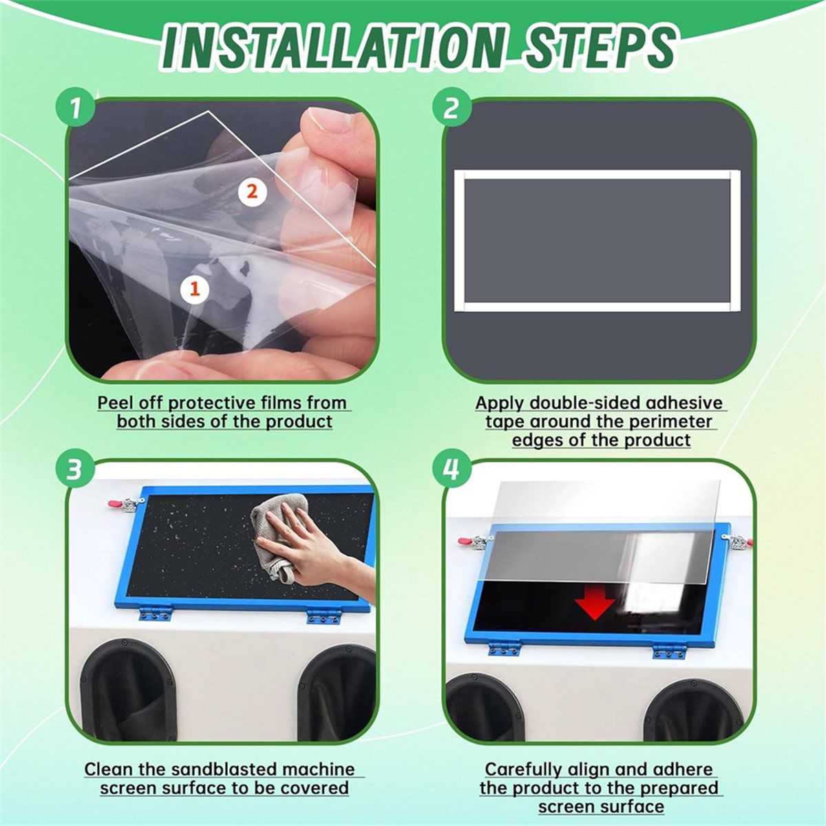 جديد 2026، 10 قطع غطاء عدسة كا - مراجعة Sandblaster Cabinet وسعره