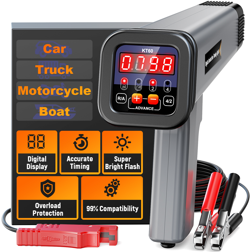 KZYEE محرك توقيت ضوء مع مقياس  - مراجعة Timing Light Gun وسعره