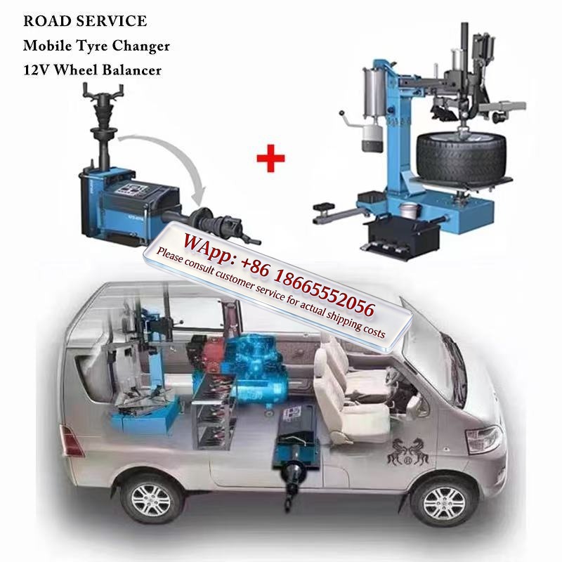 آلة تغيير إطارات هوائية متنقلة - مراجعة Tire Balance Machine وسعره