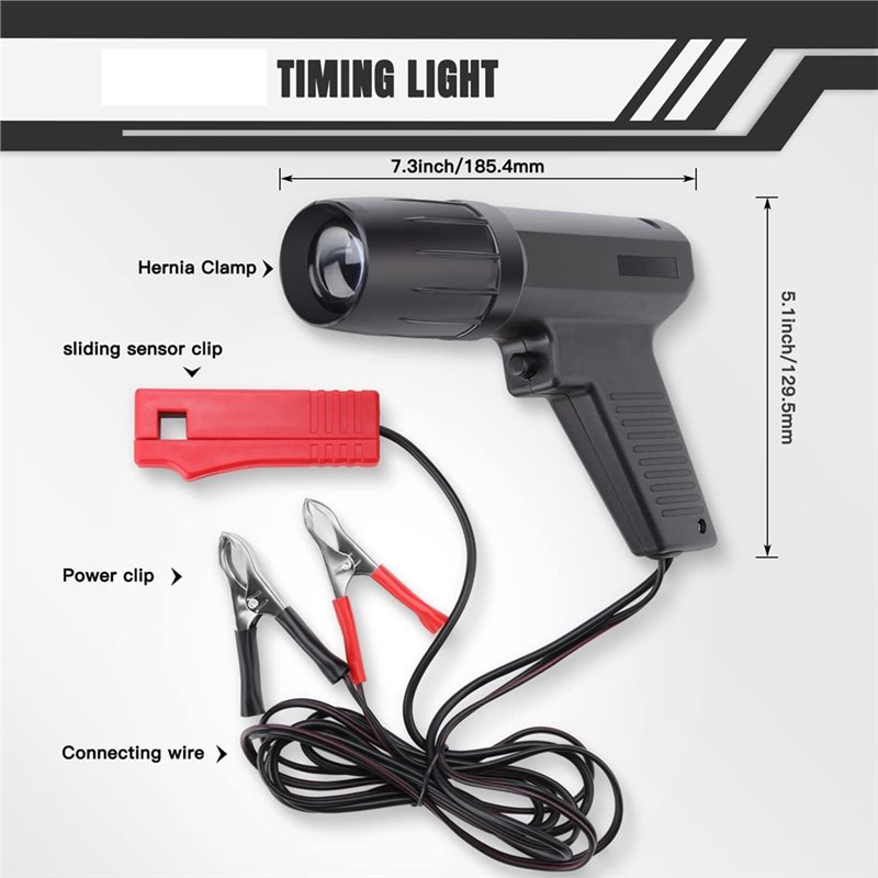 مسدس ضوئي لضبط توقيت الإشعال 1 - مراجعة Timing Light Gun وسعره
