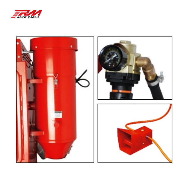 آلة تنظيف سطح السيارات الكهربا - مراجعة Sandblaster Cabinet وسعره