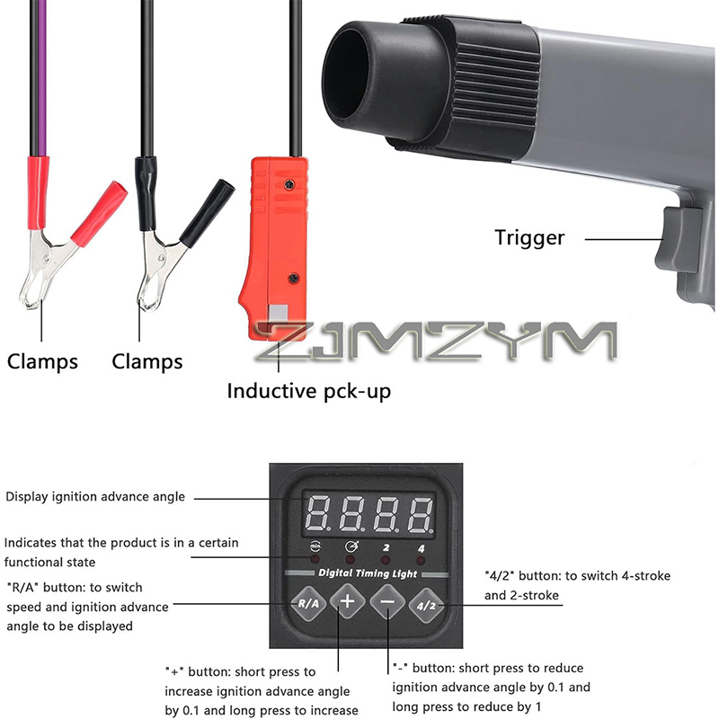 جهاز ضوء توقيت الإشعال الرقمي  - مراجعة Timing Light Gun وسعره