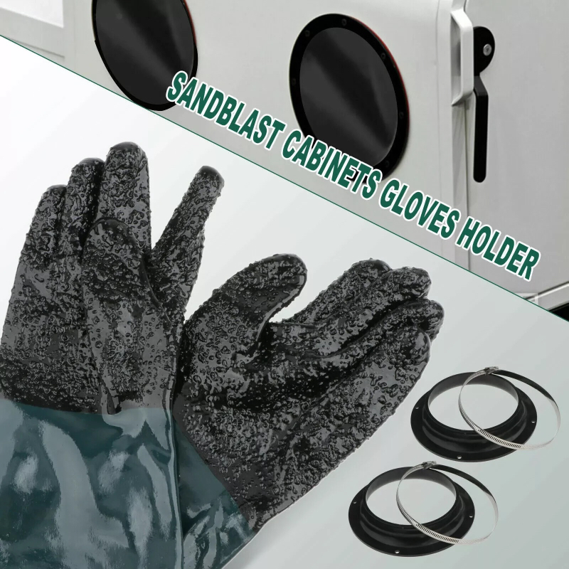 زوج واحد من مشابك حامل قفازات  - مراجعة Sandblaster Cabinet وسعره