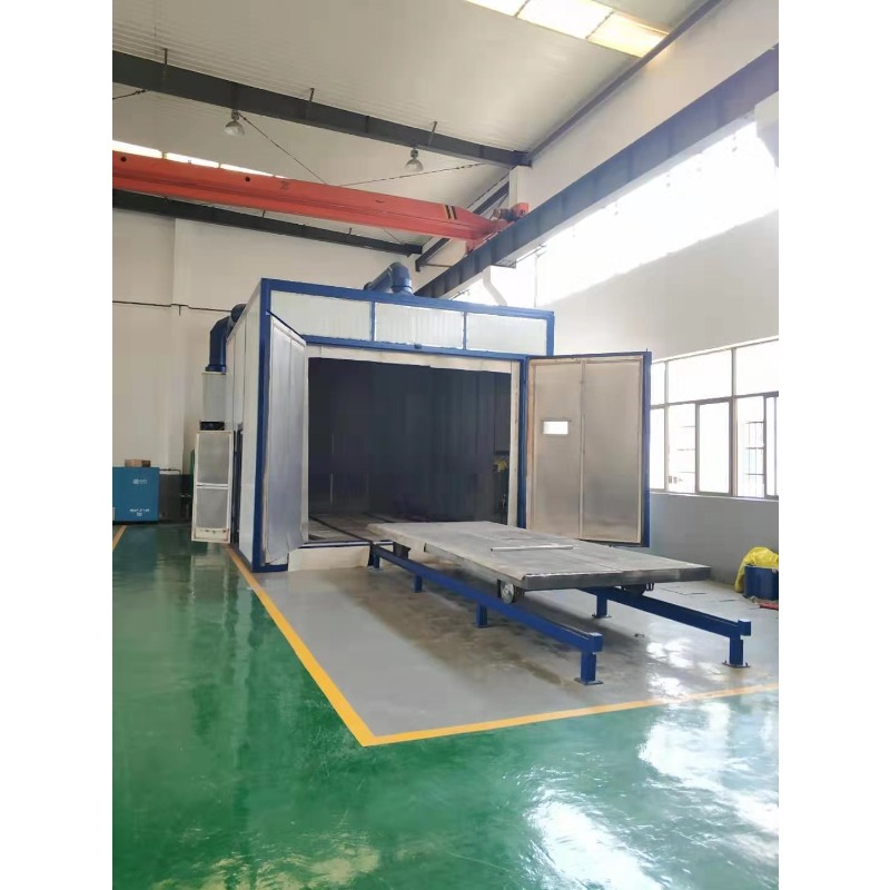 غرفة رش رمل صناعية شديدة التحم - مراجعة Sandblaster Cabinet وسعره
