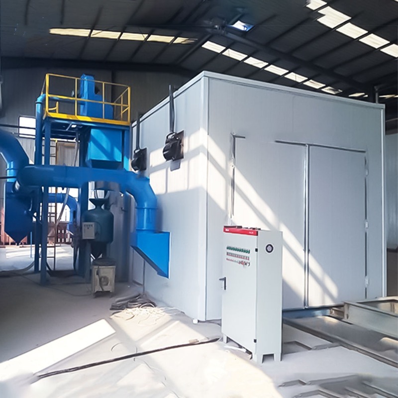 غرفة رش رمل صناعية شديدة التحم - مراجعة Sandblaster Cabinet وسعره