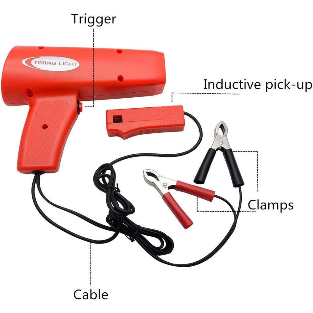 ضوء توقيت الإشعال للسيارات ، ض - مراجعة Timing Light Gun وسعره