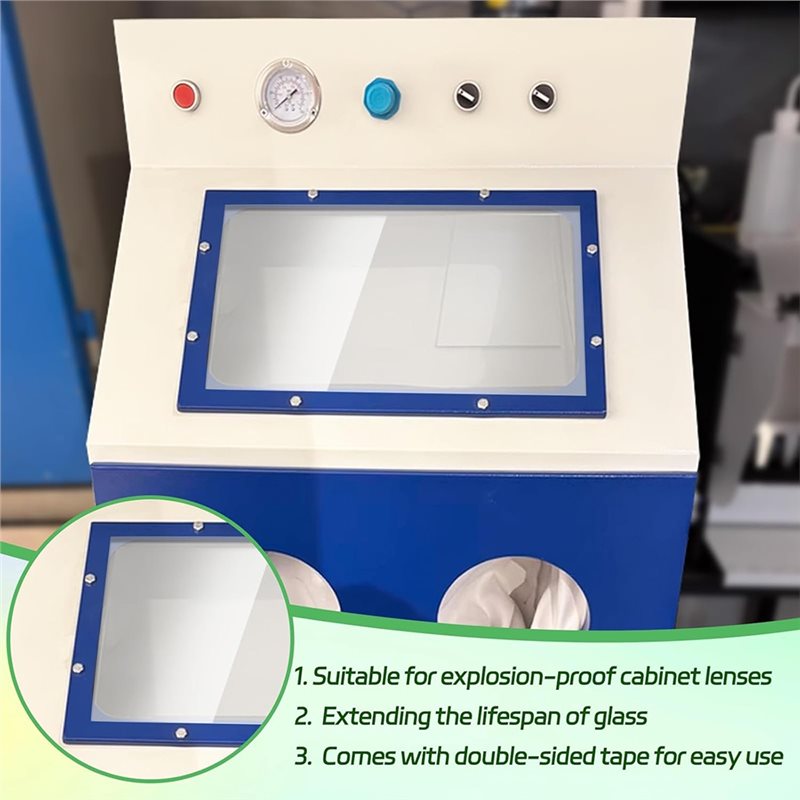 10 قطع غطاء عدسة لخزانة الساند - مراجعة Sandblaster Cabinet وسعره